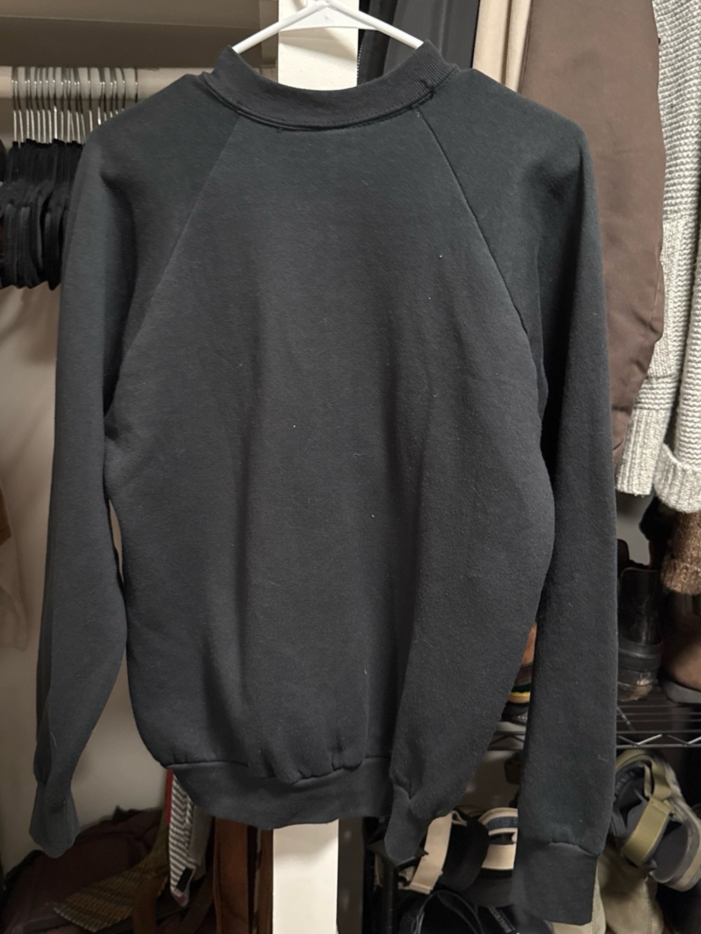 Vintage raglan crewneck sweatshirt - Picture 5 of 5